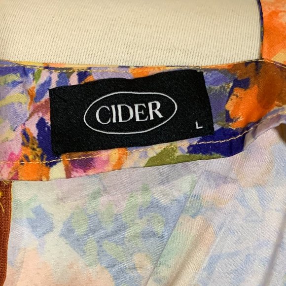 Cider Floral Sweetheart Event Asymmetric Dress - Picture 8 of 11